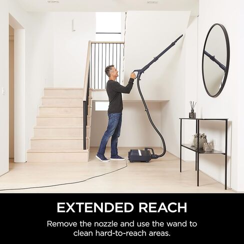 Shark CZ2001 Pet Canister Vacuum, Bagless, Corded with Self-Cleaning Brushroll, Black & Copper in Saudi Arabia