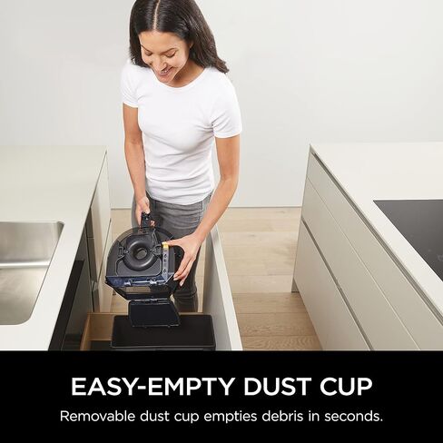 Shark CZ2001 Pet Canister Vacuum, Bagless, Corded with Self-Cleaning Brushroll, Black & Copper in Saudi Arabia