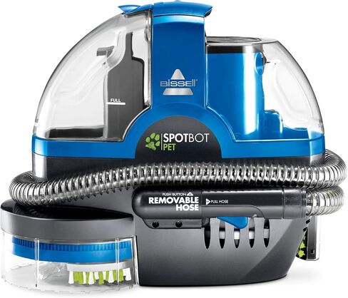 Bissell SpotBot Pet handsfree Spot and Stain Portable Deep Cleaner, Blue, 2117A in Saudi Arabia
