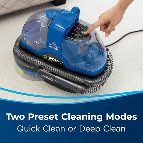 Bissell SpotBot Pet handsfree Spot and Stain Portable Deep Cleaner, Blue, 2117A in Saudi Arabia