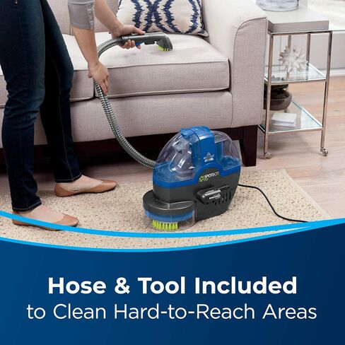 Bissell SpotBot Pet handsfree Spot and Stain Portable Deep Cleaner, Blue, 2117A in Saudi Arabia
