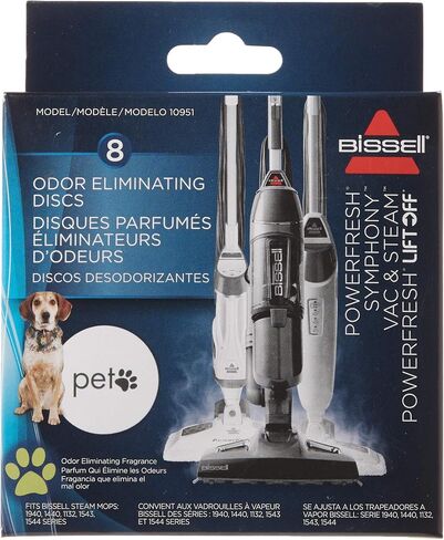 Bissell Spring Breeze Steam Mop Fragrance Discs, 8 Count, New OEM Part 1095, 88 in Saudi Arabia