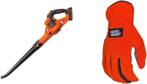 BLACK+DECKER 20V MAX Cordless Sweeper with Power Boost & Extra 4-Ah Lithium Ion Battery Pack (LSW321 & LB2X4020) in Saudi Arabia
