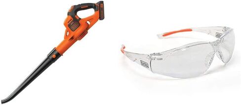 BLACK+DECKER 20V MAX Cordless Sweeper with Power Boost & Extra 4-Ah Lithium Ion Battery Pack (LSW321 & LB2X4020) in Saudi Arabia