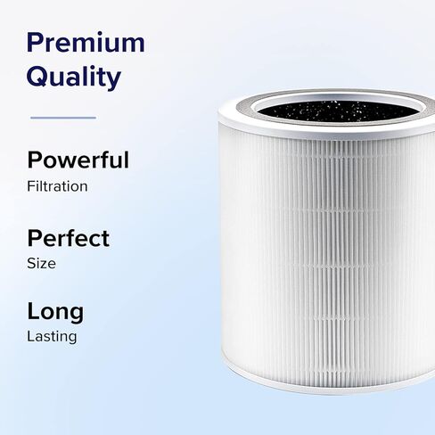 فلتر بديل لتنقية الهواء HEPA من LEVOIT Core 400S، Core400S-RF، عبوة واحدة، أبيض in Kuwait