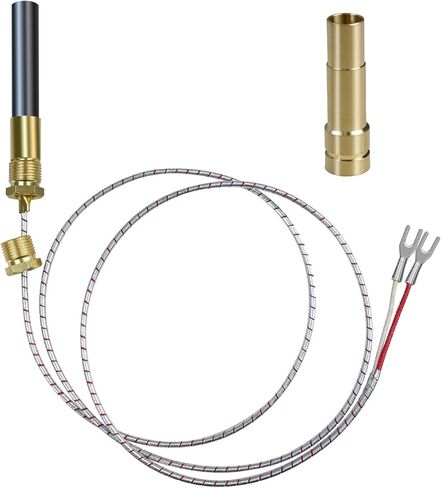 5 قطع 36 بوصة من الألومنيوم ثيرموبيل 750 ميلي فولت ثيرموبيل مع استبدال محول PG9 لمواقد الغاز النار الحرارة، مواقد الغاز جلو سخان المياه الفرن، فرن القلي ثيرموبيل مولد الحرارة in Kuwait