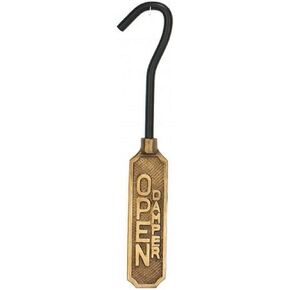 Upper Deck Damper Hook for Fireplace-Solid Brass in Kuwait