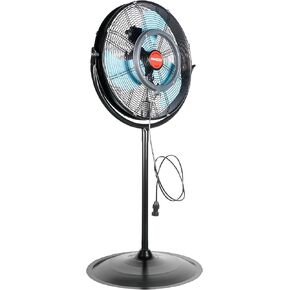 OEMTOOLS 23978 مروحة رذاذ بقاعدة مائلة مقاس 20 بوصة، مراوح خارجية للباحات، مراوح رذاذ مقاومة للماء للخارج، مروحة مع رذاذ، رذاذ مروحة للتبريد، مروحة خارجية مع رذاذ للفناء، مقاومة للماء in Kuwait