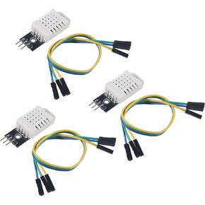 DWEII 3PCS DHT22 / AM2302 Digital Humidity and Temperature Sensor Module for Arduino Raspberry Pi, Temp Humidity Gauge Monitor Electronic Practice DIY Replace SHT11 SHT15 in Kuwait