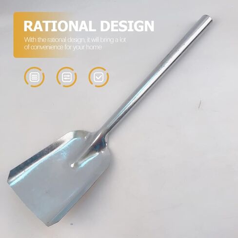 ايبتوبوم مجرفة موقد من قطعة واحدة، مجرفة مدفاة للرماد ومجرفة المطبخ والمدفأة بمقبض in Kuwait