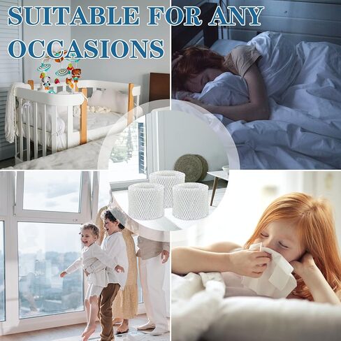 استبدال فلتر مرطب الرذاذ البارد WF2 PWF2 من أجل Vic-ks Starry Night Ka-z Sun- Beam Humidifier Modols V3100 V3500N V3700 V3100 V3900 (عبوة من 3 قطع) in Kuwait