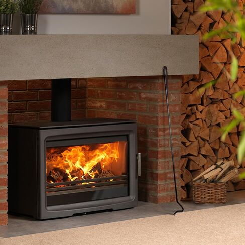 لعبة البوكر الناري الطويلة من SUNCREAT مقاس 96.5 سم، لعبة البوكر الناري المكونة من قسمين لحفرة النار، لعبة البوكر المصنوعة من الصلب الأنبوبي السميك، باللون الأسود in Kuwait