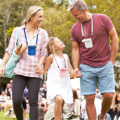 Handheld Fan Mini Portable Fan, 2022 Upgrade Small Personal Fan with 3 Speeds Neck Fan Rechargeable Portable Fan, Good for Travel Home Office School Queue (White) in Kuwait