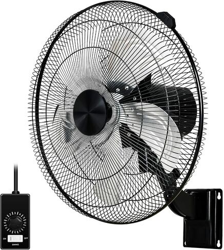 Simple Deluxe Oscillating 16″ 3 Adjustable Speed Pedestal Stand Fan for Indoor, Bedroom, Living Room, Home Office & College Dorm Use,Black in Kuwait