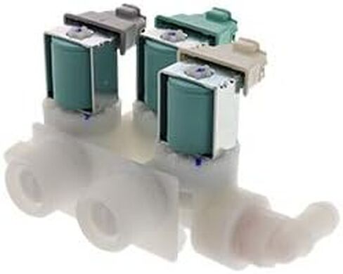 Edgewater Parts W10247306, AP6017716, PS11751015 Washer Inlet Water Valve Compatible With Whirlpool Washer (W10239900, W10513404) (Fits Models: 7MM, WFW, MHW And More) in Saudi Arabia