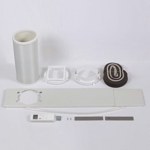 Whynter ARC-102CS حجم صغير 10,000 BTU (7,000 BTU SACC) مكيف هواء محمول ومزيل رطوبة ومروحة مع مرشحات الكربون المنشط وSilverShield، للغرف التي تصل مساحتها إلى 300 قدم مربع باللون الأبيض in Kuwait