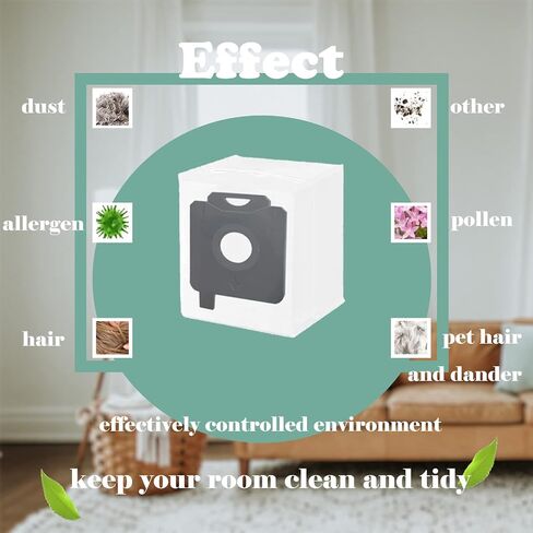 (New)10Pack Vacuum Bags Compatible With iRobot Roomba Bags i & j & s Series, Replacement for iRobot Roomba i3+(3550) i4+(4552) i6+(6550) i7+ i7Plus j7+(7550) i8+(8550) s9 s9+(9550), Automatic Dirt Disposal Bag in Saudi Arabia