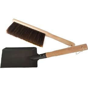 مجرفة رماد الموقد ومجموعة فرشاة الموقد، مكنسة اليد ومجموعة مجرفة الرماد الفولاذية، مجموعة تنظيف الموقد، أدوات الموقد، أدوات حفرة النار، الأدوات المنزلية in Kuwait