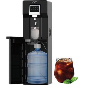 IKT 2 in 1 Water Dispenser with Ice Maker for 5 Gallon Bottle Bottom Load 27 lbs in 24 hrs for Home Office (Without Hot Water) in Kuwait