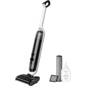 eufy MACH, MACH V1, Wet/Dry, Portable All-in-One Cordless Vaccum Cleaner with Always-Clean Mop, Always-Clean Mop, Triple Self-Cleaning System, Eco-Clean Ozone, Smart and Light for Easy Cleaning, Black in Kuwait