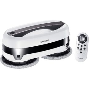 SAMSUNG Jetbot Mop, Cordless Robot Floor Cleaner, Wet Cleaning w/ Dual Spinning Pads, Smart Sensor to Clean Tile, Vinyl, Laminate, Hardwood Floors, Long Battery Life, VR20T6001MW, White in Saudi Arabia