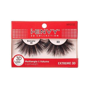 i-Envy False Eyelashes 3D Glam Collection Multi-angle & Volume Extreme Lashes