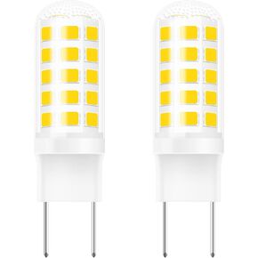 G8 Led Bulb Dimmable Under Microwave Light Bulb 50W Halogen Replacement for GE Samsung LG Over The Range Microwave Hood, 120V 5W 500LM Daylight White 6000K, Replaces WB08X10057 WB08X10051, 2-Pack in Saudi Arabia