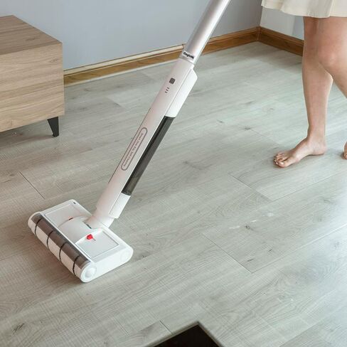 ممسحة كهربائية لاسلكية لتنظيف الارضيات من جوجينتيك، الة مسح رطبة وجافة، فرشاة دوارة ذاتية التنظيف in Kuwait