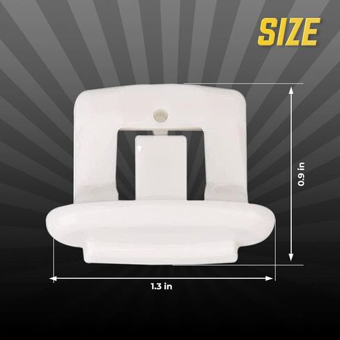 WD12X10304 Dishwasher Upper Rack Slide End Cap by Seentech - Compatible With GE & Hotpoint Dishwashers - Repalces: AP4484666, 1556527, WD12X0344, WD12X10238, WD12X344, WD30X97– Pack of 4 in Saudi Arabia
