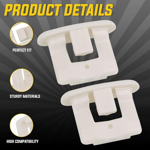 WD12X10304 Dishwasher Upper Rack Slide End Cap by Seentech - Compatible With GE & Hotpoint Dishwashers - Repalces: AP4484666, 1556527, WD12X0344, WD12X10238, WD12X344, WD30X97– Pack of 4 in Saudi Arabia