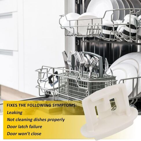 WD12X10304 Dishwasher Upper Rack Slide End Cap by Seentech - Compatible With GE & Hotpoint Dishwashers - Repalces: AP4484666, 1556527, WD12X0344, WD12X10238, WD12X344, WD30X97– Pack of 4 in Saudi Arabia