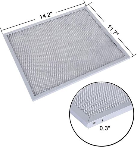 Range Hood Filter BPS1FA30 Aluminum Grease Filter Compatible with Broan QS1 Nutone Allure WS1 QS2 30",11-3/4" X 14-1/4" X 3/8" (2 pcs) in Kuwait