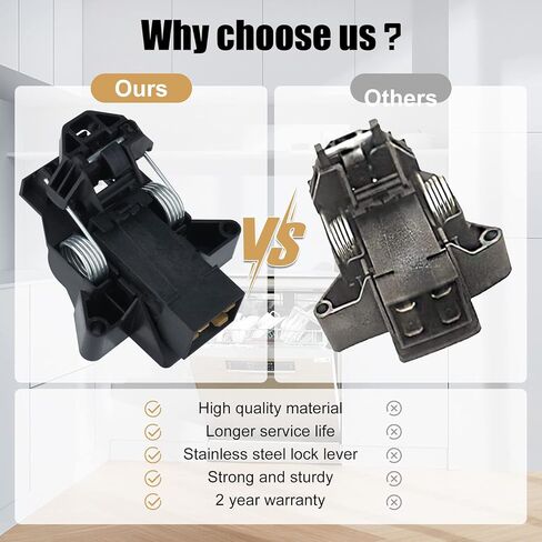 5304516818، 5304525218 طقم مزلاج باب غسالة الأطباق متوافق مع فريجيدير، كروسلي، كينمور، غسالة أطباق ايكيا، رقم الجزء: 5304527418، 4813935، AP6783743، PS12585469، 154543901-2 سنة الضمان in Kuwait