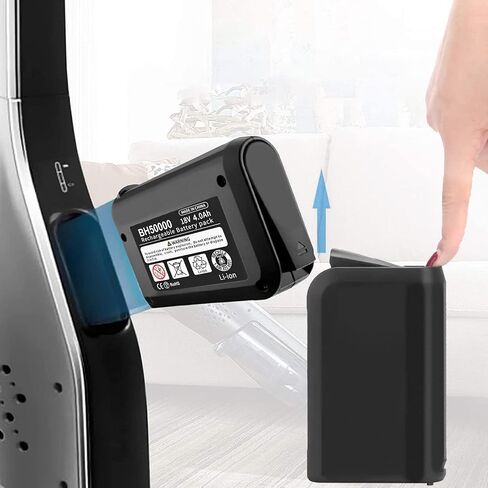 CaliHutt 【ترقية Li-ion 4.0Ah】 استبدال 18 فولت لبطارية Hoover Linx 18 فولت BH50000 302723001 BH50015 BH50010 BH50020 مكنسة كهربائية لاسلكية in Saudi Arabia