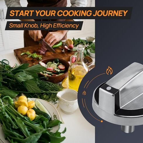 استبدال مقبض الموقد W10284885 من PETOX، مناسب لمجموعة غاز ويرلبول/الموقد/الفرن، يستبدل WPW10284885 AP6018699 PS11752001 EAP11752001 (عبوة واحدة) in Kuwait