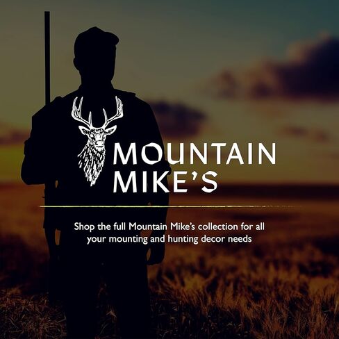 Mountain Mikes - مجموعة أدوات مدفأة قرن الوعل - ديكور مستوحى من الأماكن الخارجية الرائعة - قرون الغزلان والأيل المكررة المتينة - تتضمن مجرفة وفرشاة وبوكر in Kuwait