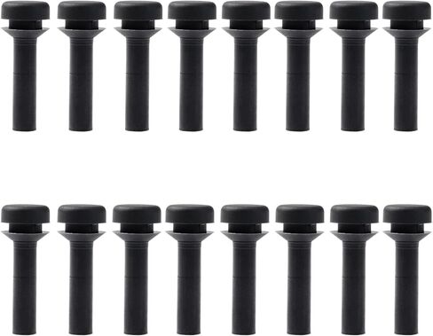 16 Pack WB02X24790 Range Surface Burner Grate Bumper Top Range Grate Rubber Feet Compatible for GE Gas Cooktop Stove Ranges Replacement AP5989801 C2S900M2N1S5 PS11729077 in Saudi Arabia