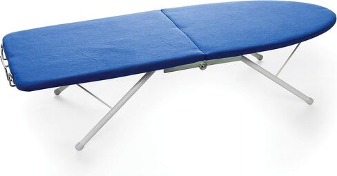 Camco Folding Ironing Board- Easily Folds for Convenient Storage After Each Use Perfect for Traveling, RVs and Campers- (43904), Blue and White in Saudi Arabia