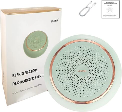 LOMNH Refrigerator Deodorizer, Ozone Odor Remove, Portable Mini Refrigerator deodorizer effectively remove odor in the refrigerator in Kuwait