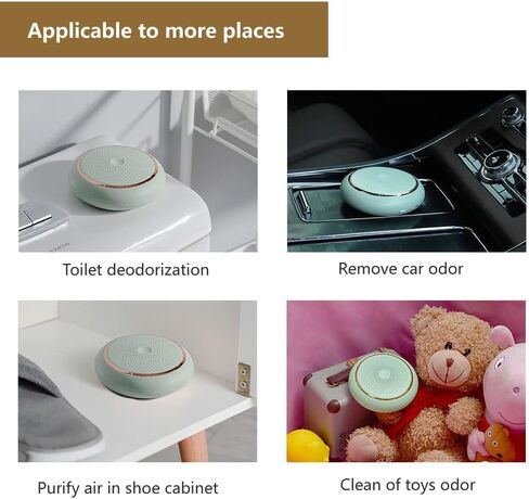 LOMNH Refrigerator Deodorizer, Ozone Odor Remove, Portable Mini Refrigerator deodorizer effectively remove odor in the refrigerator in Kuwait