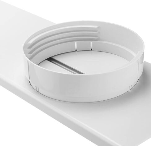 جول رير محول 5.9 انش/6 انش لتوصيل لوحة اغلاق النافذة / الباب المنزلق المحمول لمكيف الهواء خرطوم العادم موصل انبوب خرطوم العادم المحمول موصل خرطوم العادم in Kuwait