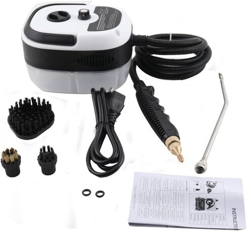 Steam Cleaner ECUTEE High Pressure Steam Cleaning Machine 2500W Electric Handheld Portable Steam Cleaner Automatic Pumping for Kitchen Bathroom Furniture Car Detailing Seat in Kuwait