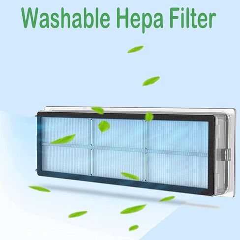 مجموعة ملحقات بديلة متوافقة مع مكنسة Dreametech L10s Ultra Robot الكهربائية، 1 فرشاة رئيسية، 2 فلتر، 4 وسادة ممسحة، 4 فرشاة حافة in Kuwait