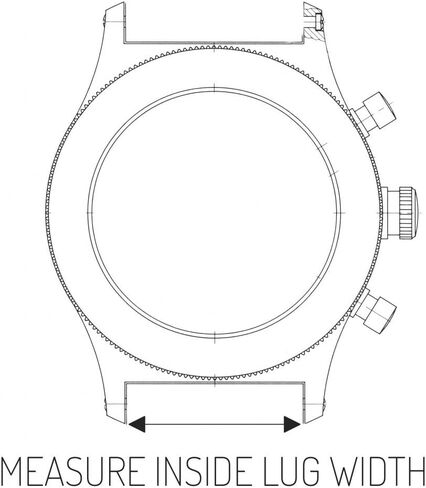 Link- watch adapter compatible with LEATHERMAN TREAD LT - Black (Lug size 22mm, Black, TREAD LT) in Saudi Arabia