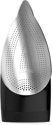 مكواة بخار بقاعدة من الفولاذ المقاوم للصدأ من روينتا سمارت تيمب للملابس 380 فتحة ميكروستيم، قطن، صوف، بولي، حرير، كتان، نايلون 1725 واط، كي الملابس بالبخار، قوي، إيقاف تلقائي DW3261 in Kuwait