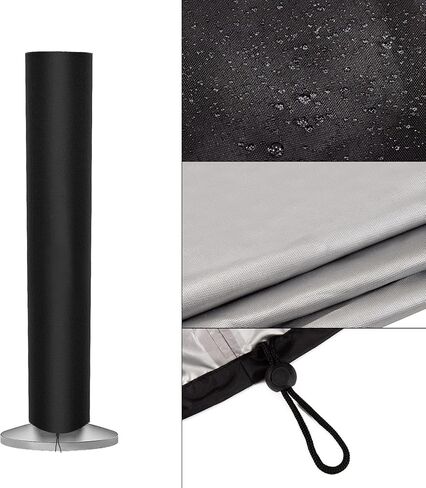 كيو سي دبليو ان غطاء مروحة تاور، غطاء مروحة ارضية قائم وشديد التحمل، غطاء مروحة تبريد بدون شفرات، غطاء مروحة كهربائية قائمة، غطاء مروحة متذبذبة مقاوم للماء والغبار للمنزل وغرفة النوم والاماكن الداخلية in Kuwait