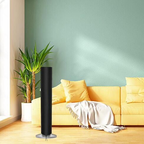 كيو سي دبليو ان غطاء مروحة تاور، غطاء مروحة ارضية قائم وشديد التحمل، غطاء مروحة تبريد بدون شفرات، غطاء مروحة كهربائية قائمة، غطاء مروحة متذبذبة مقاوم للماء والغبار للمنزل وغرفة النوم والاماكن الداخلية in Kuwait