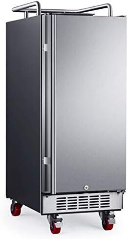 ثلاجة EdgeStar BR1500SS مقاس 15 بوصة لتحويل Kegerator - ستانلس ستيل in Saudi Arabia