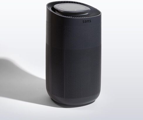 Sans HEPA 13 Air Purifier - Black - 1560ft² Ultra-Quiet Home Air Purifier, Pre-Filter, Activated Carbon, UV-C Light, Protect from Odors, Smoke, Pollutants, Allergens, Dust, Dander, Harmful Chemicals in Saudi Arabia