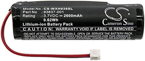 3.7V 2600mAh Replacement Battery for Wahl Magic Clip Machine Senior, Senior Cordless, Sterling 4, Designer, Super Taper Cordless, Beretto Black Stealth, Legend, Part No. 93837-001 93837-200 in Saudi Arabia